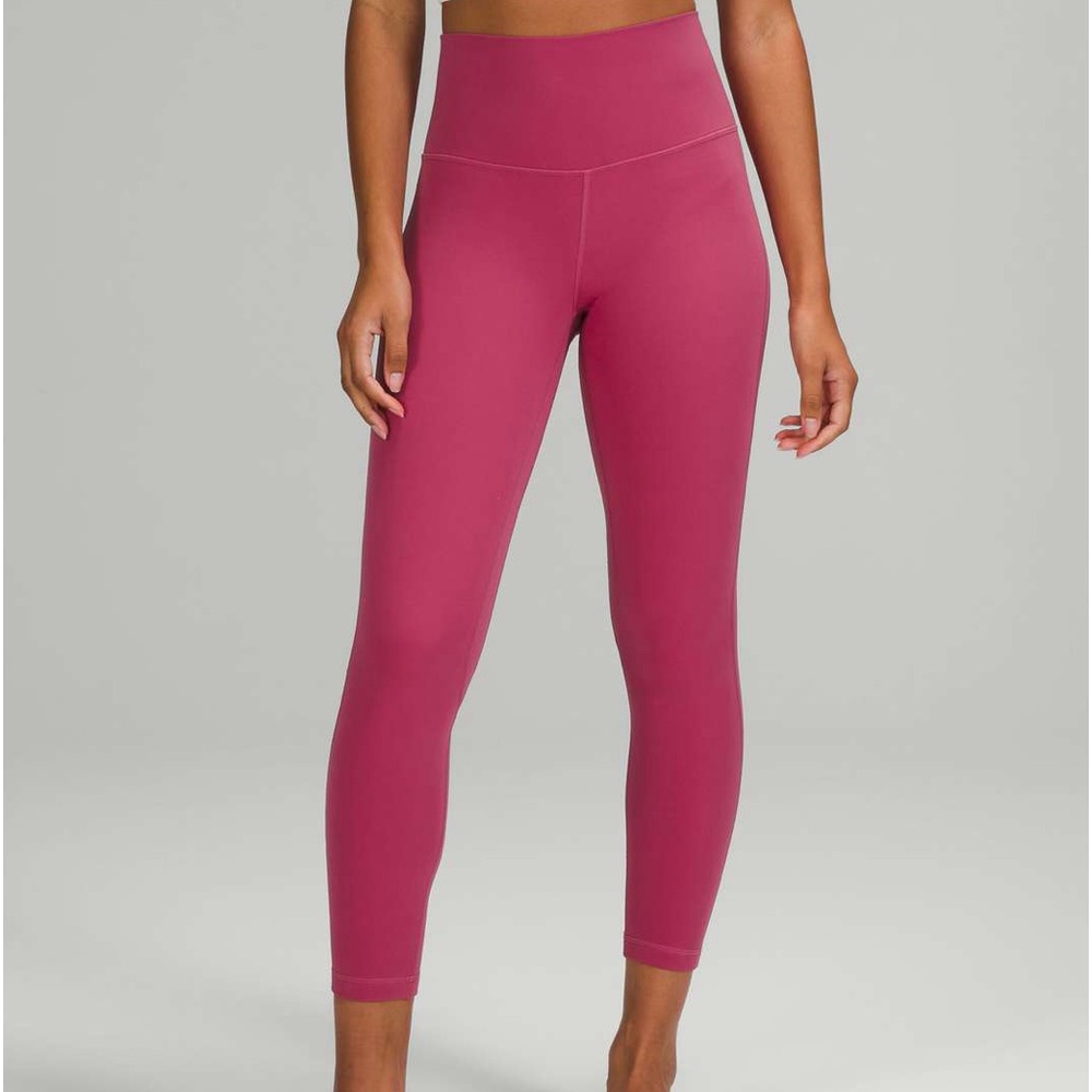 Lululemon pink Lychee leggings size 2 25 inch inseam